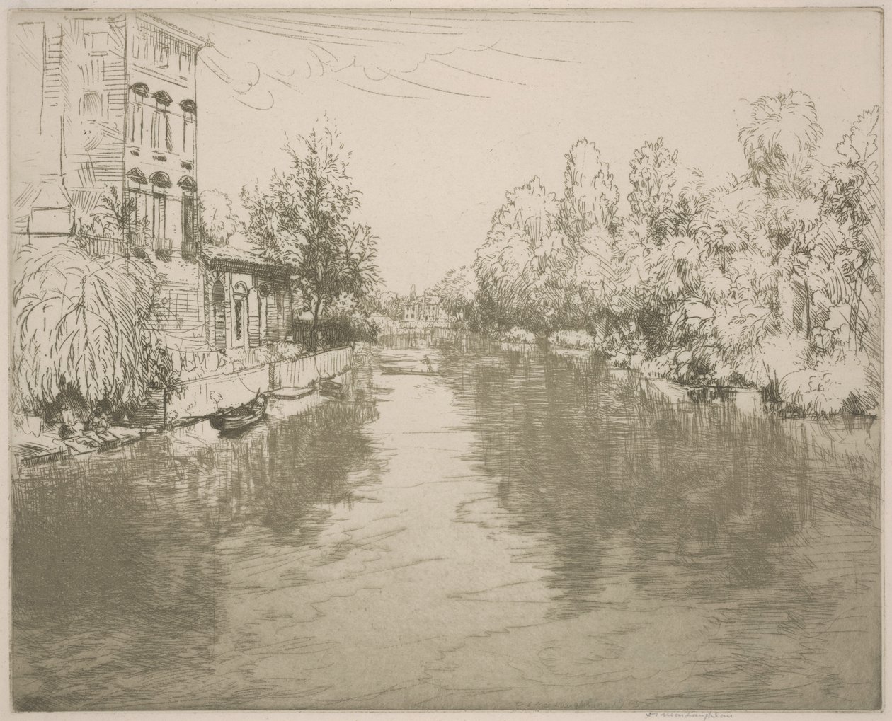 Treviso Waters av Donald Shaw MacLaughlan