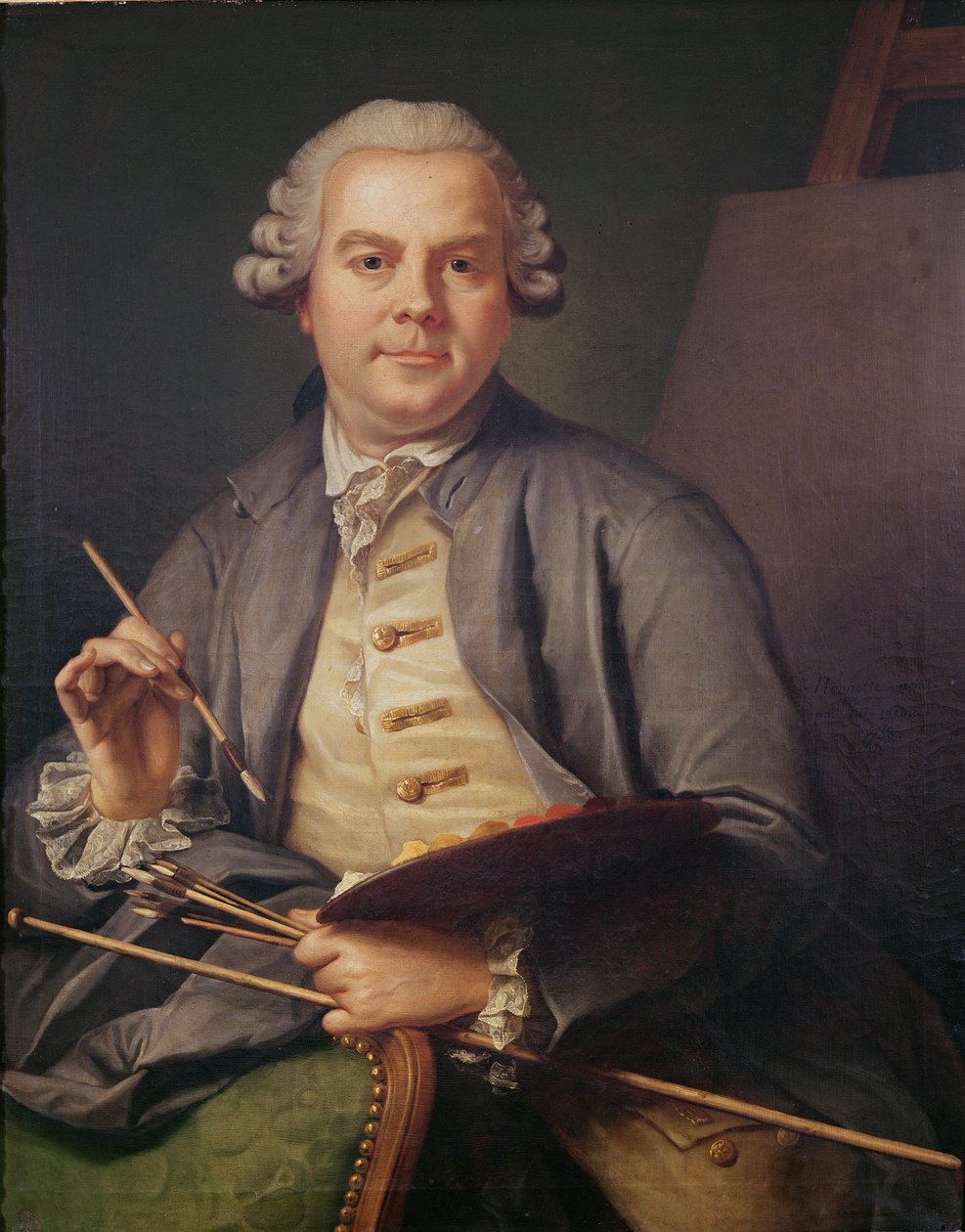 Selvportrett, 1758 av Donat Nonotte