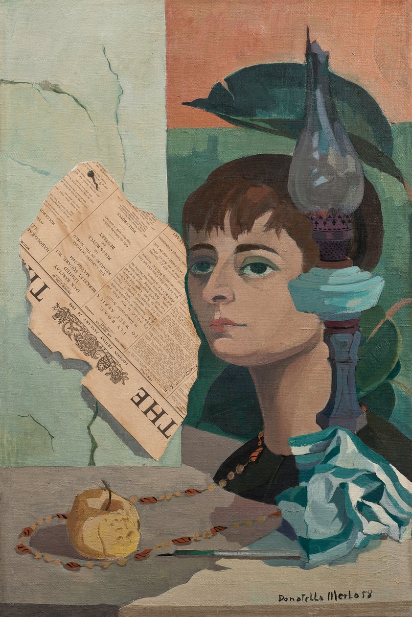 Selvportrett av Donatella Merlo