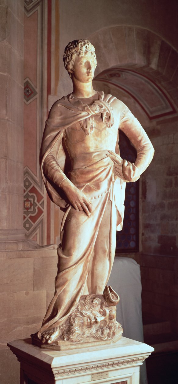 David, 1408 (marmor) (for detaljer se 100343) av Donatello