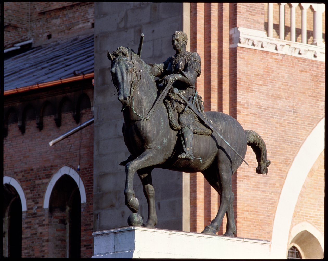 Ridesportrett av Gattamelata, 1453 (bronse) (se 139006 og 139007) av Donatello