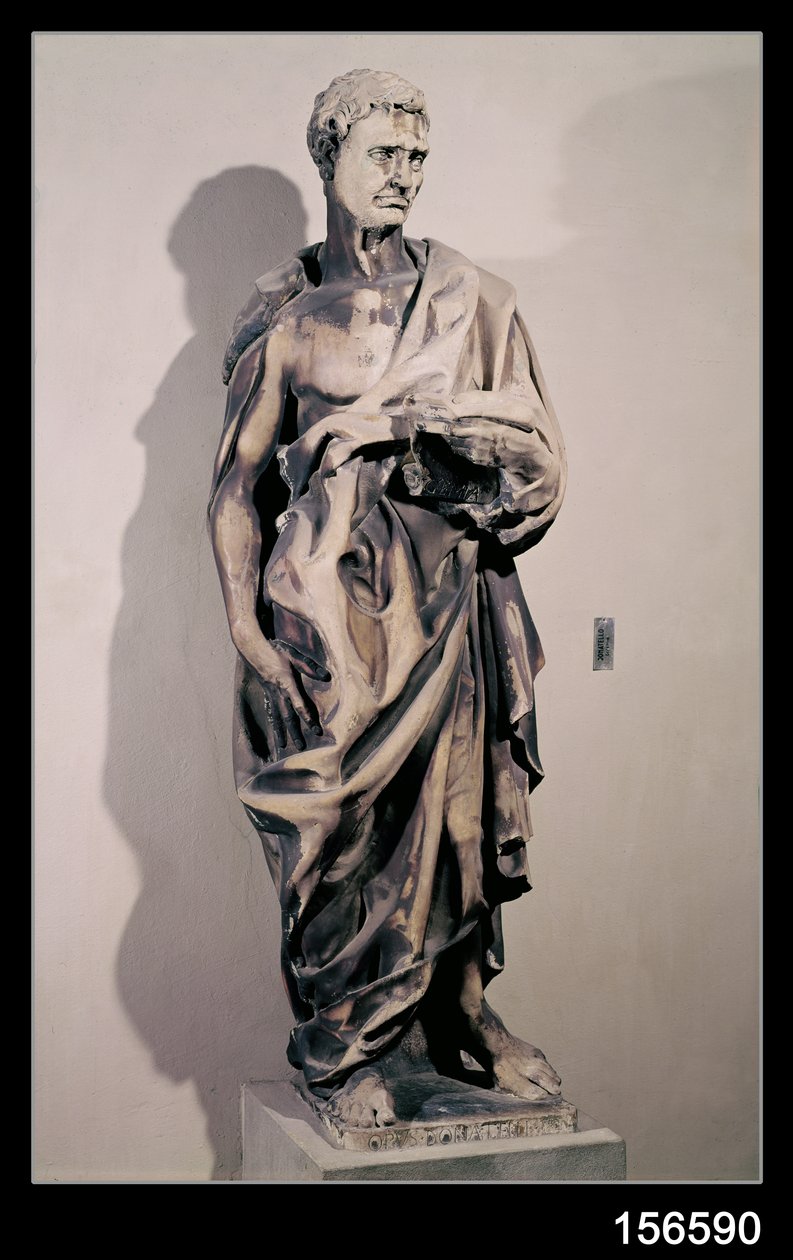 Profeten Jeremia, 1423-27 av Donatello
