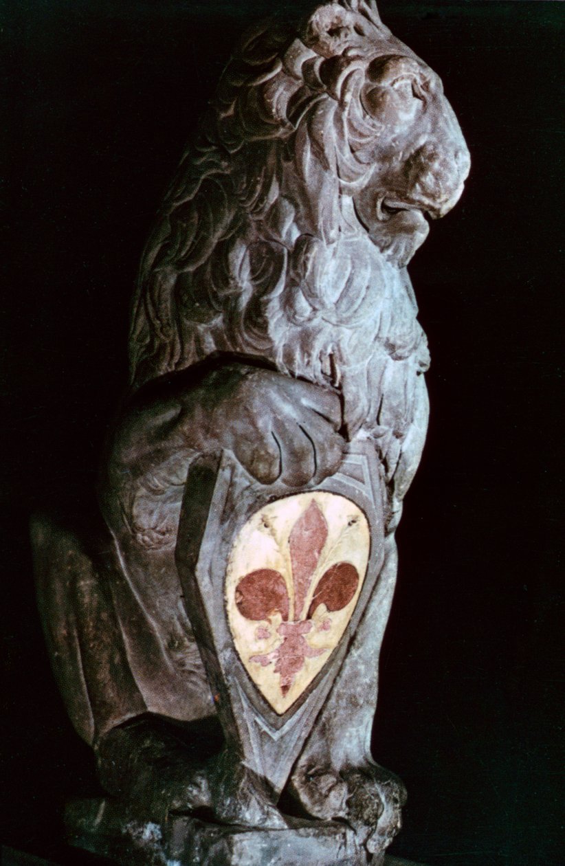 Heraldisk løve, 1420 av Donatello