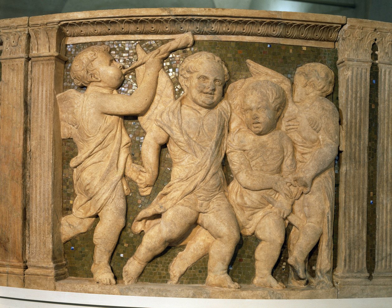 Arbor of the Duomo: Musikerengler av Donatello