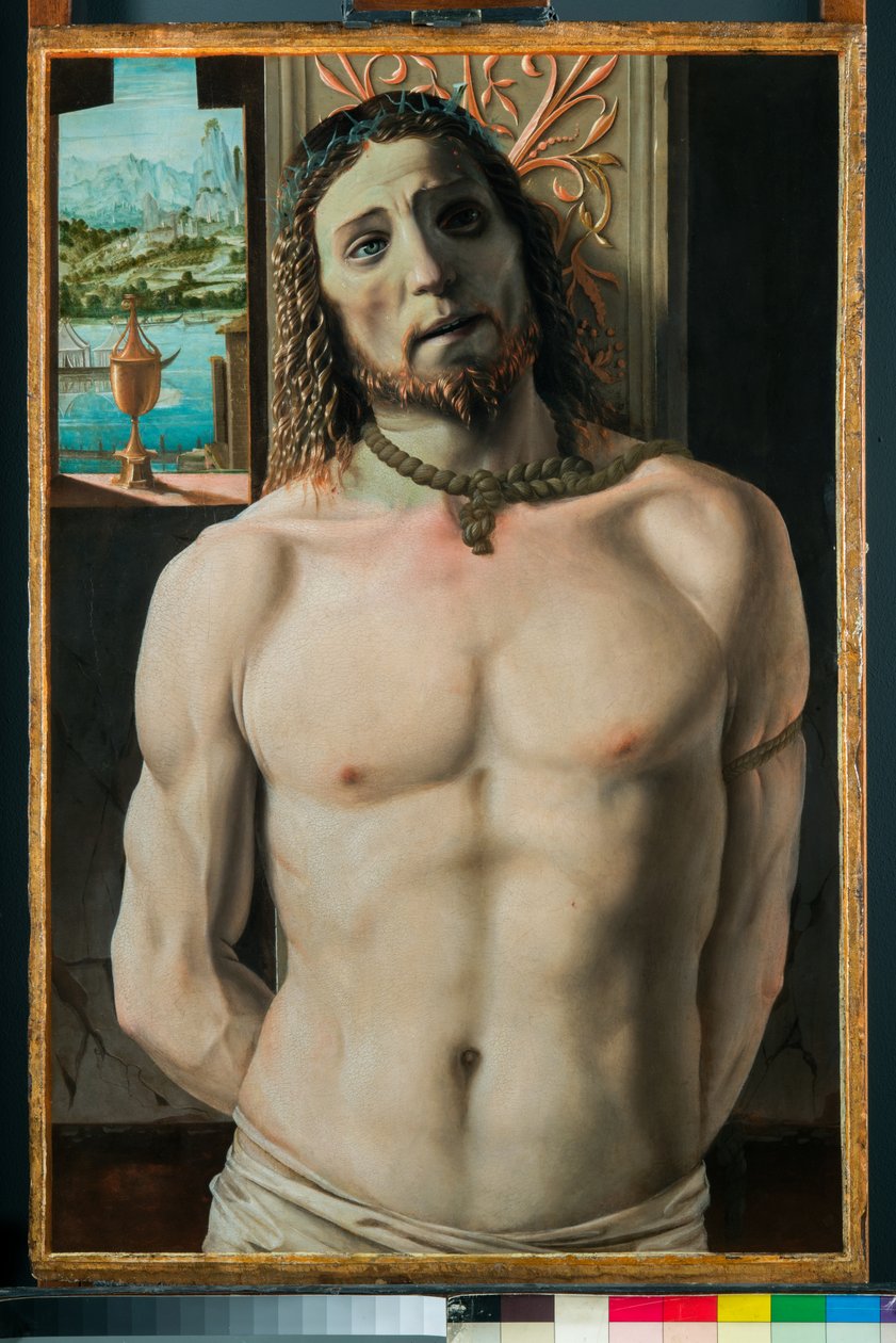 Kristus ved søylen, 1487-90 av Donato Bramante