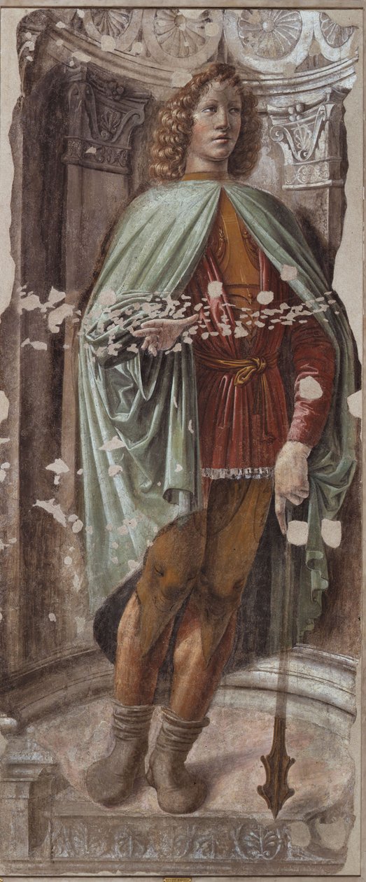 Man with a Mace Man with a Mace, ca 1487-1488 av Donato Bramante