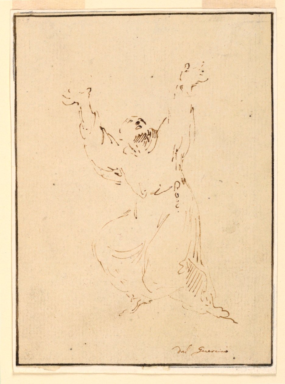 Saint Francis mottar Stigmata av Donato Creti