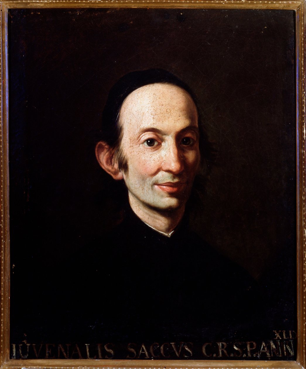 Portrett av Giovenale Sacchi, italiensk musikolog. 1700-tallet (maleri) av Donino Riccardi