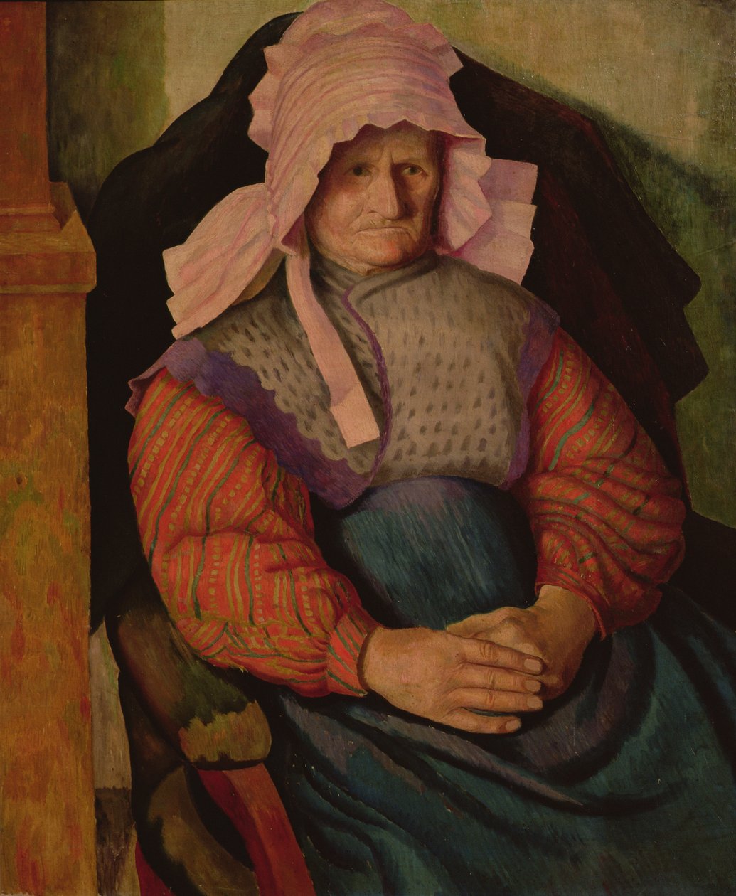 Fru Box, 1919 av Dora Carrington