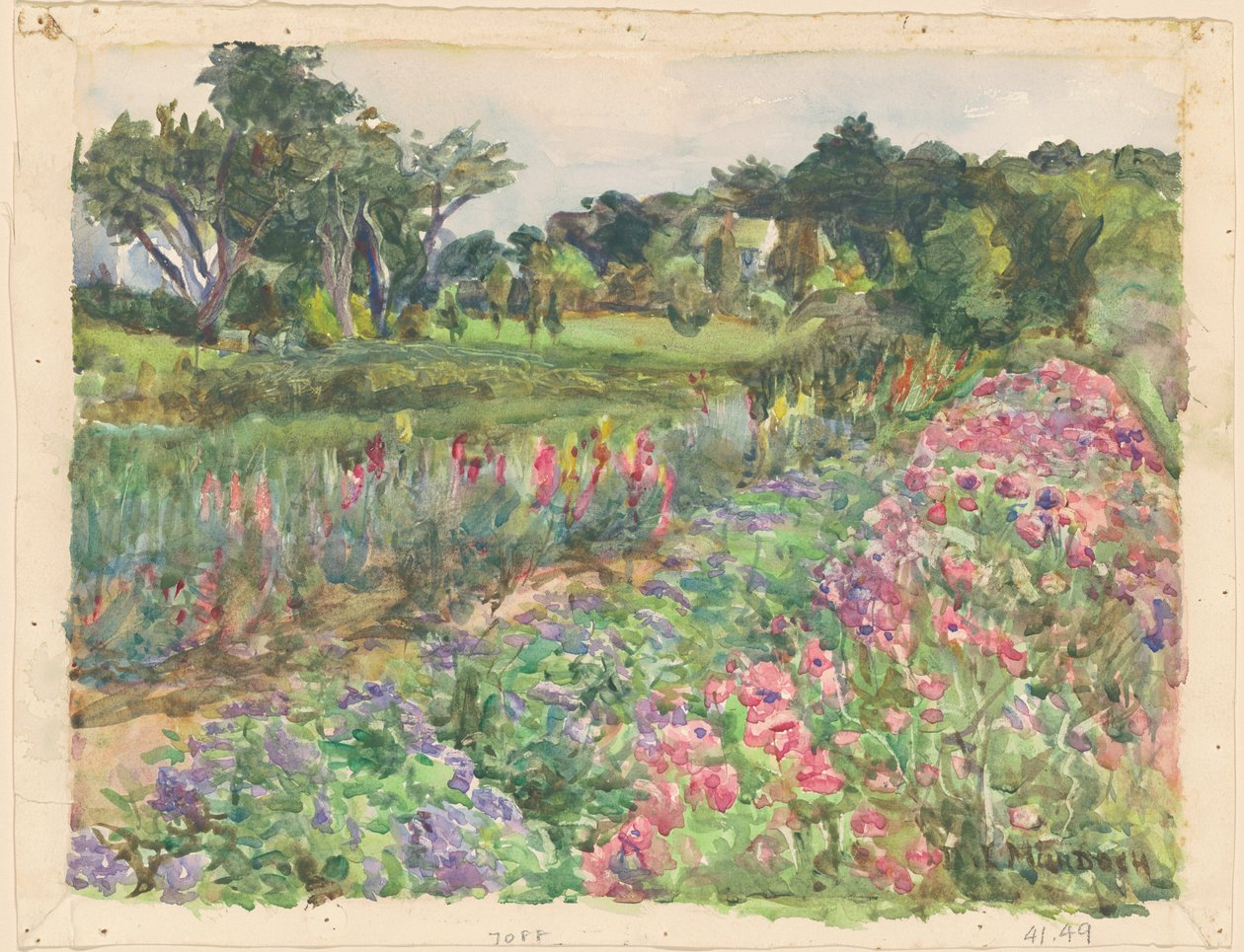Parmelee Estate i blomst av Dora Louise Murdoch