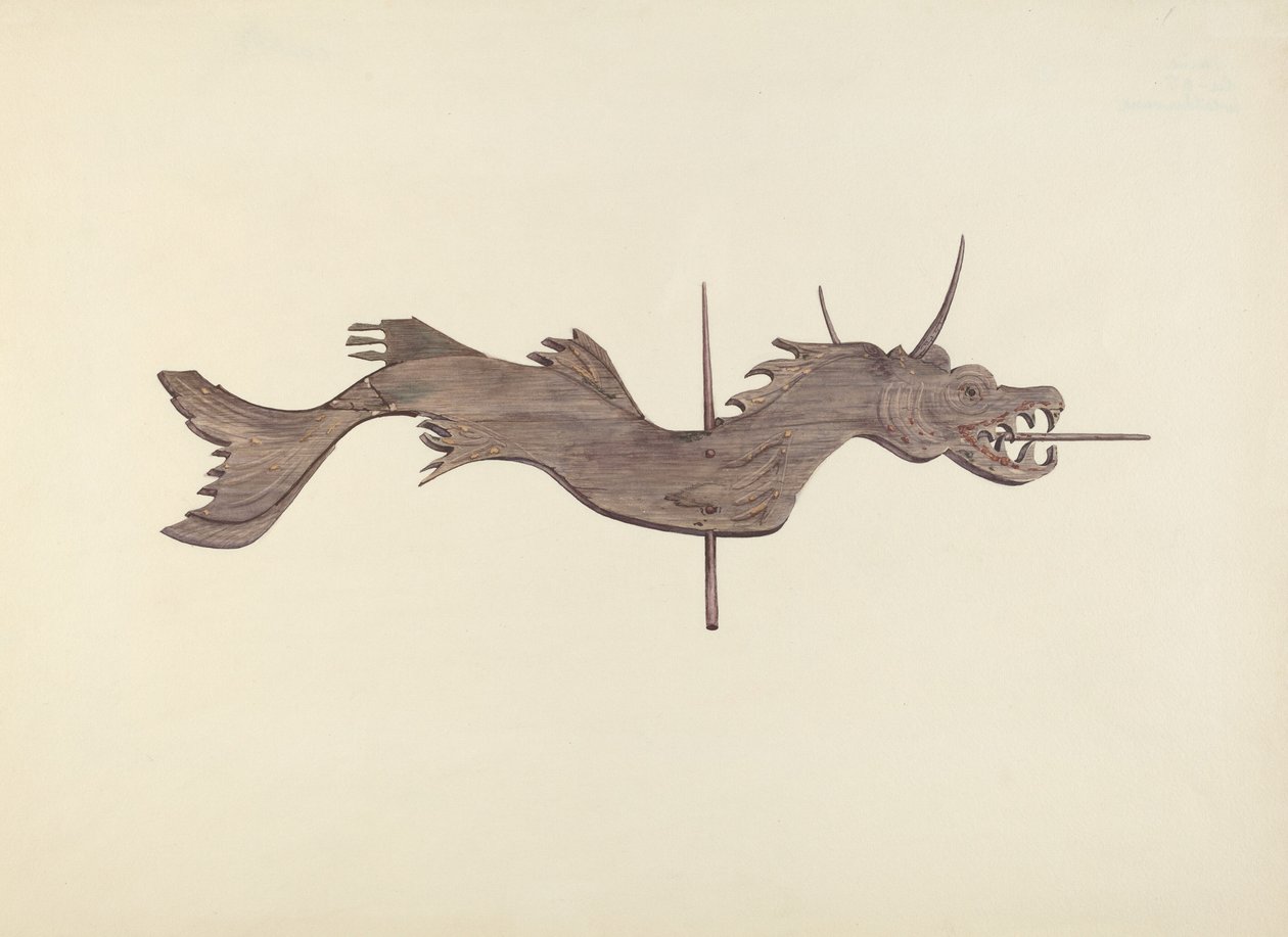 Dragon Weather Vane av Dorothy Hay Jensen