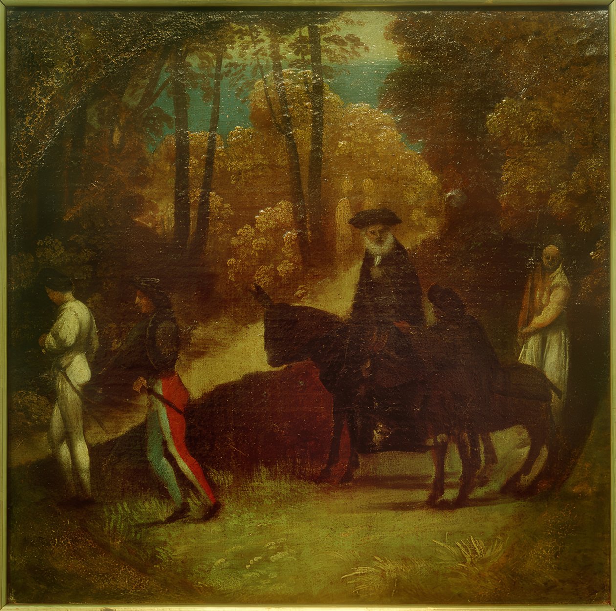 Reisende i skogen av Dosso Dossi
