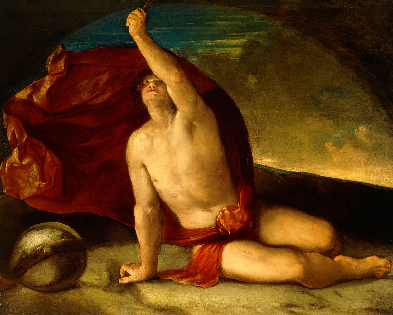 A Personification of Astronomy, ca. 1520-29 av Dosso Dossi