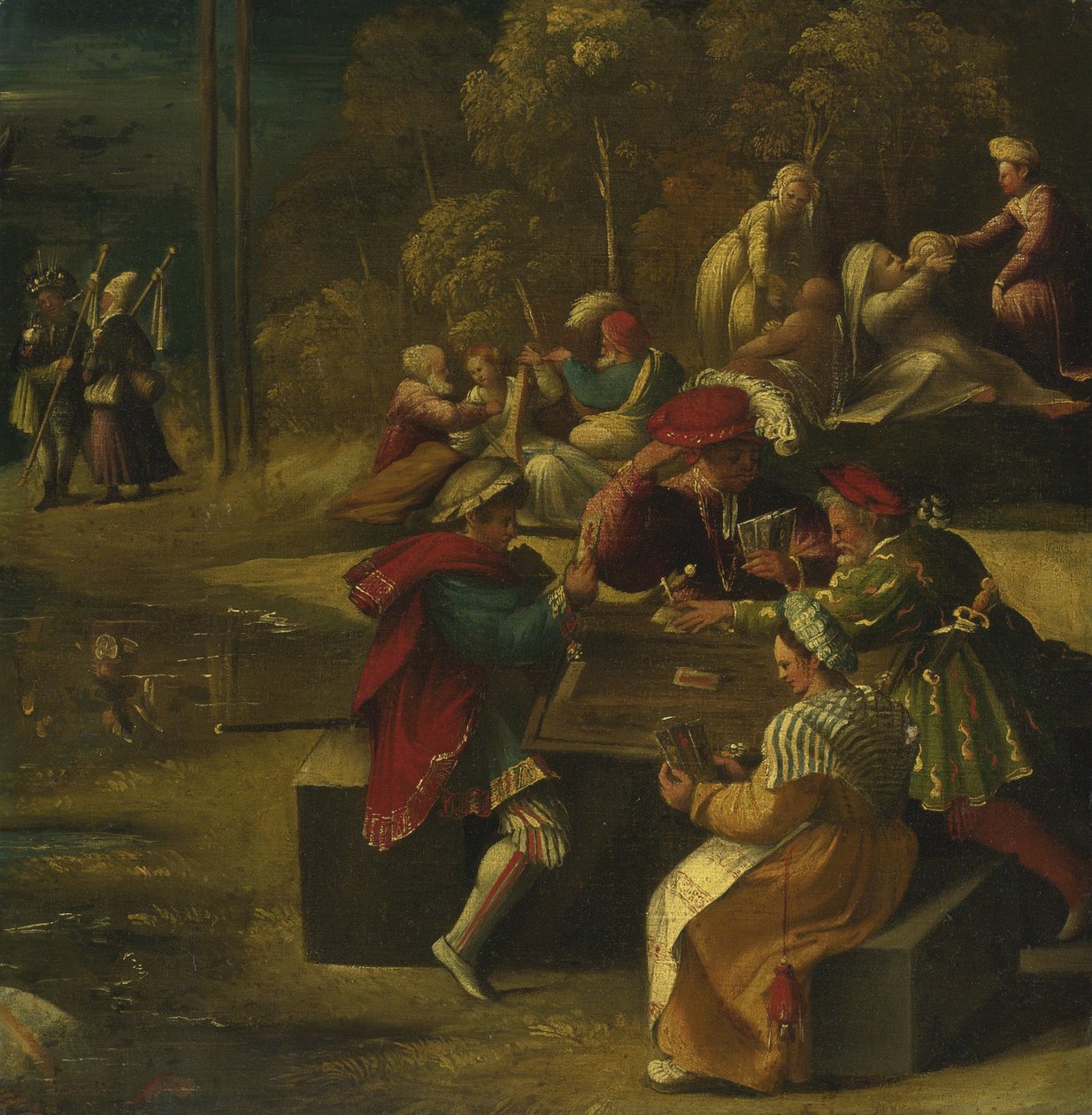 Tarotkortspill, ca 1518 av Dosso Dossi