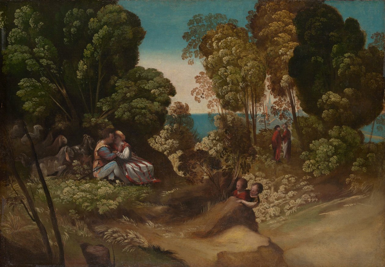 The Three Ages of Man, ca. 1515-20 (olje på lerret) av Dosso Dossi