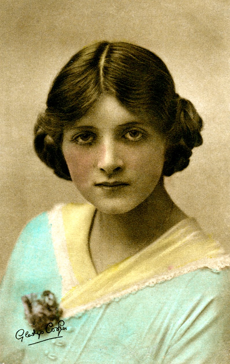 Gladys Cooper 1888-1971, engelsk skuespillerinne, tidlig på 1900-tallet. av Dover Street Studios