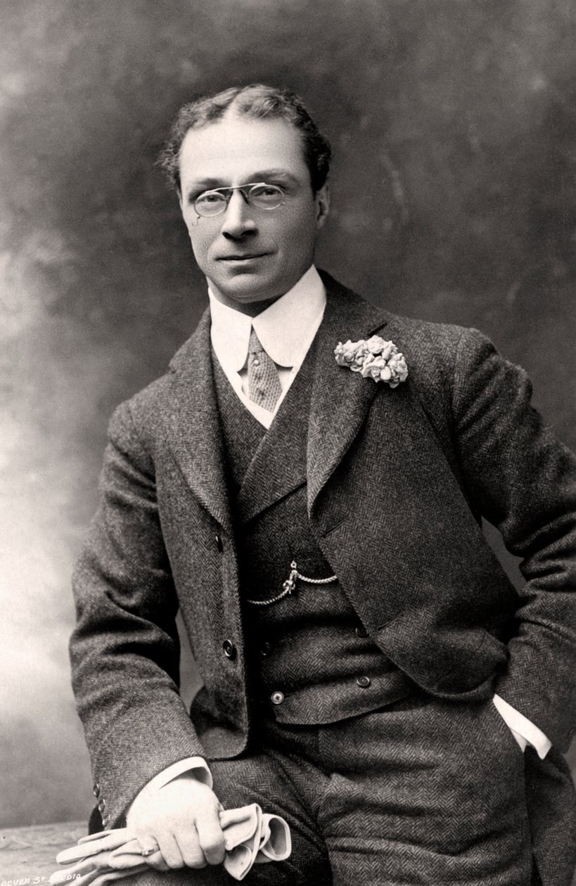 Huntley Wright 1869-1941, engelsk skuespiller, tidlig på 1900-tallet. av Dover Street Studios
