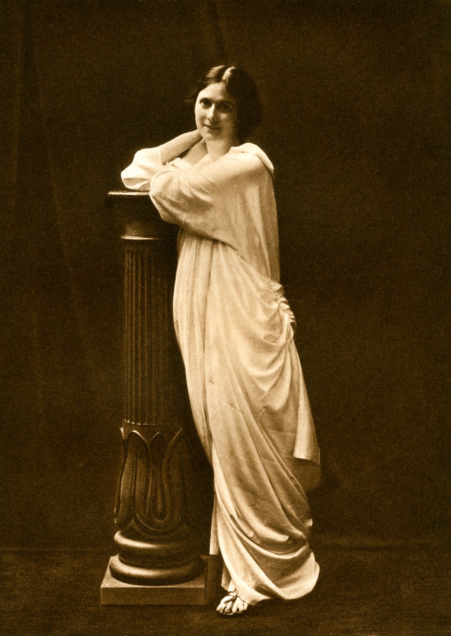Frøken Isadora Duncan, sent på 1800-tallet. av Dover Street Studios