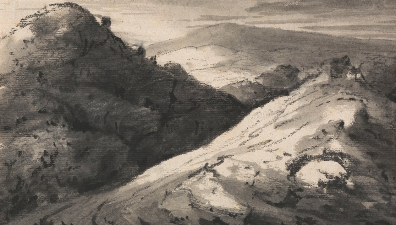 Komposisjon: Hilly Country av Dr. Thomas Monro