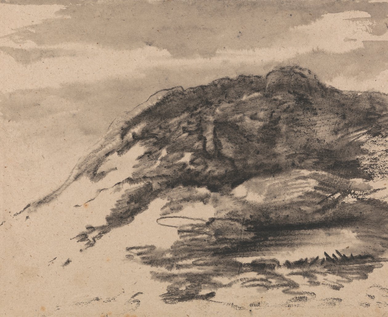 Komposisjon inspirert av Richard Wilsons Paintings of Cader Idris av Dr. Thomas Monro