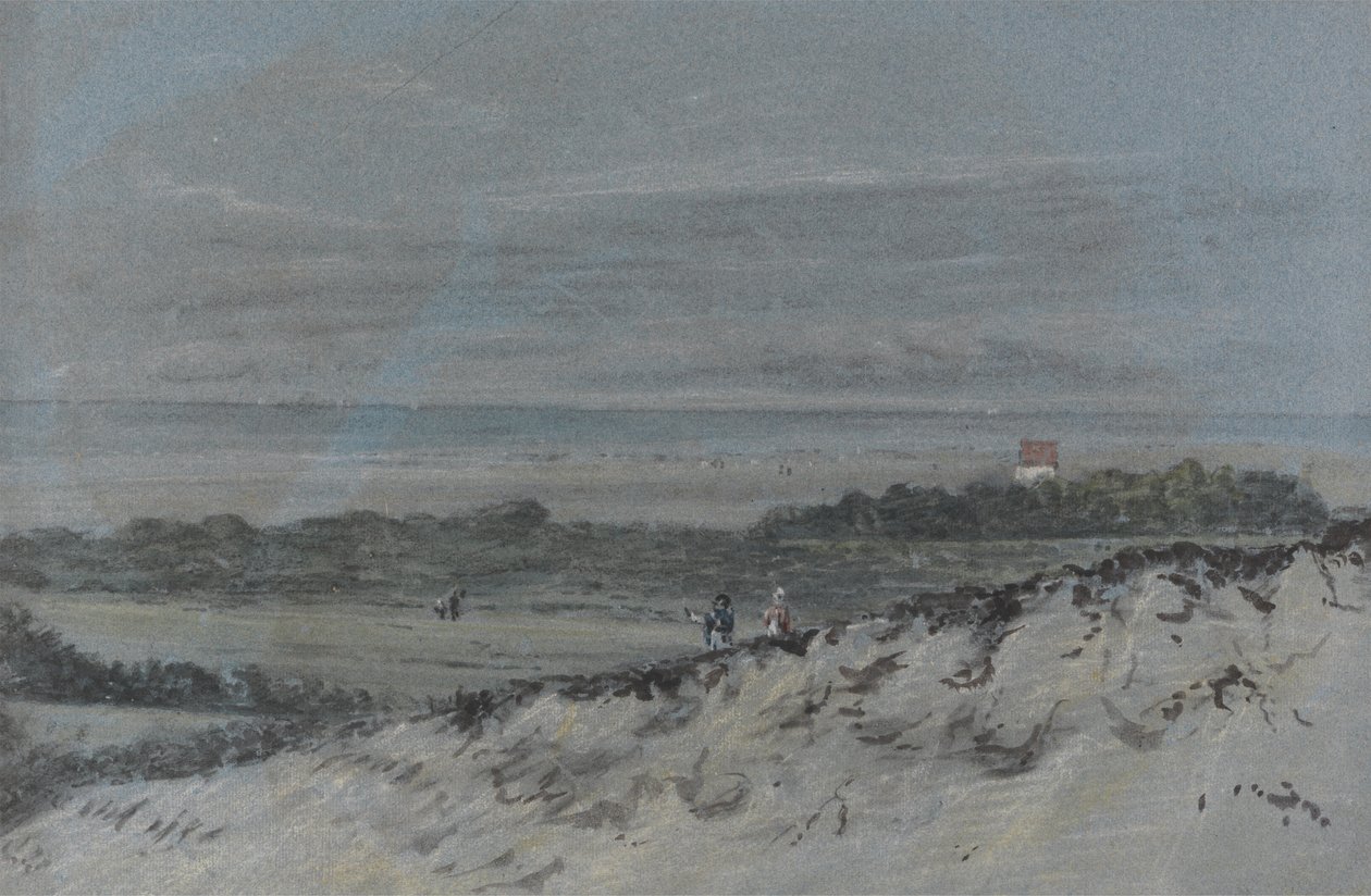 Strand med sanddyner av Dr. Thomas Monro