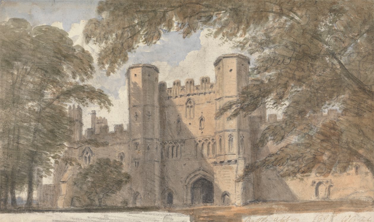 Battle Abbey, 8. september 1807 av Dr. William Crotch
