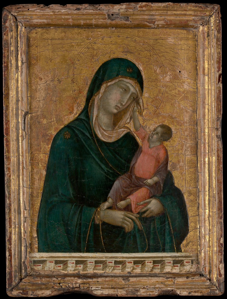 Madonna og barn, ca. 1290-1300. av Duccio di Buoninsegna