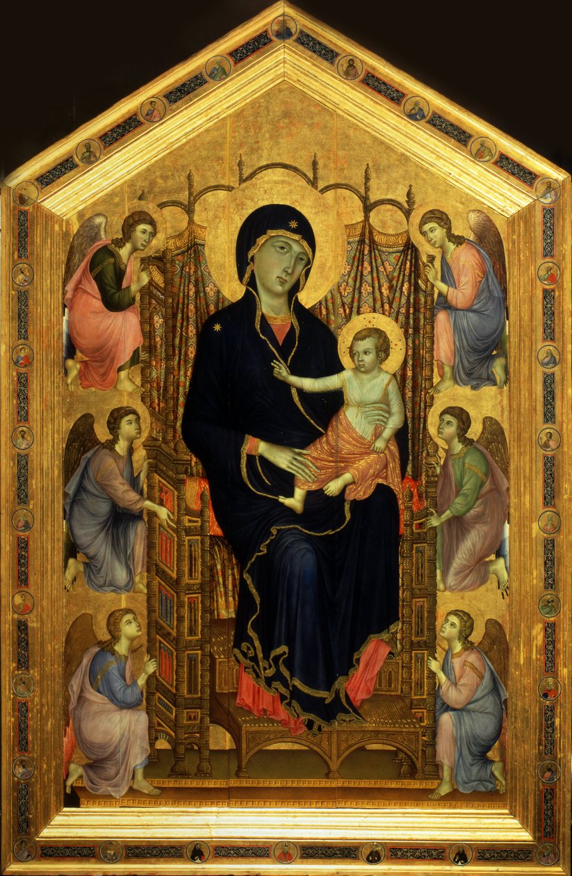Rucellai Madonna, ca 1285-1286 av Duccio di Buoninsegna