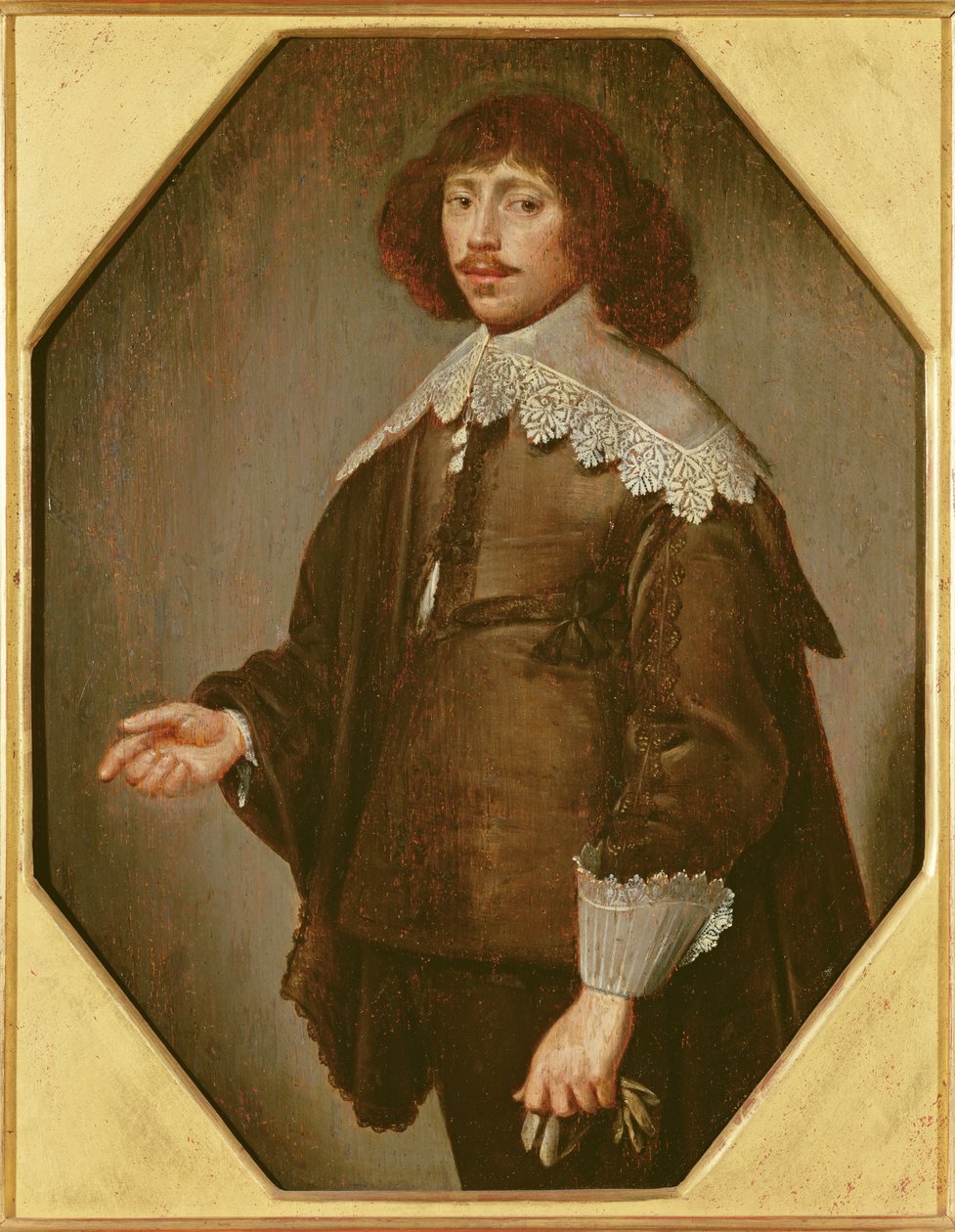 Portrett av en mann, ca. 1640 av Dutch School
