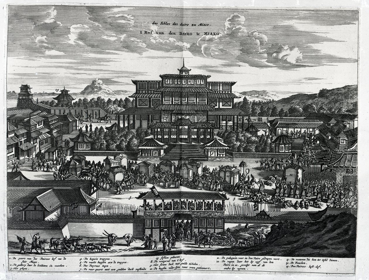 Prosesjon fra Macau, en illustrasjon fra 