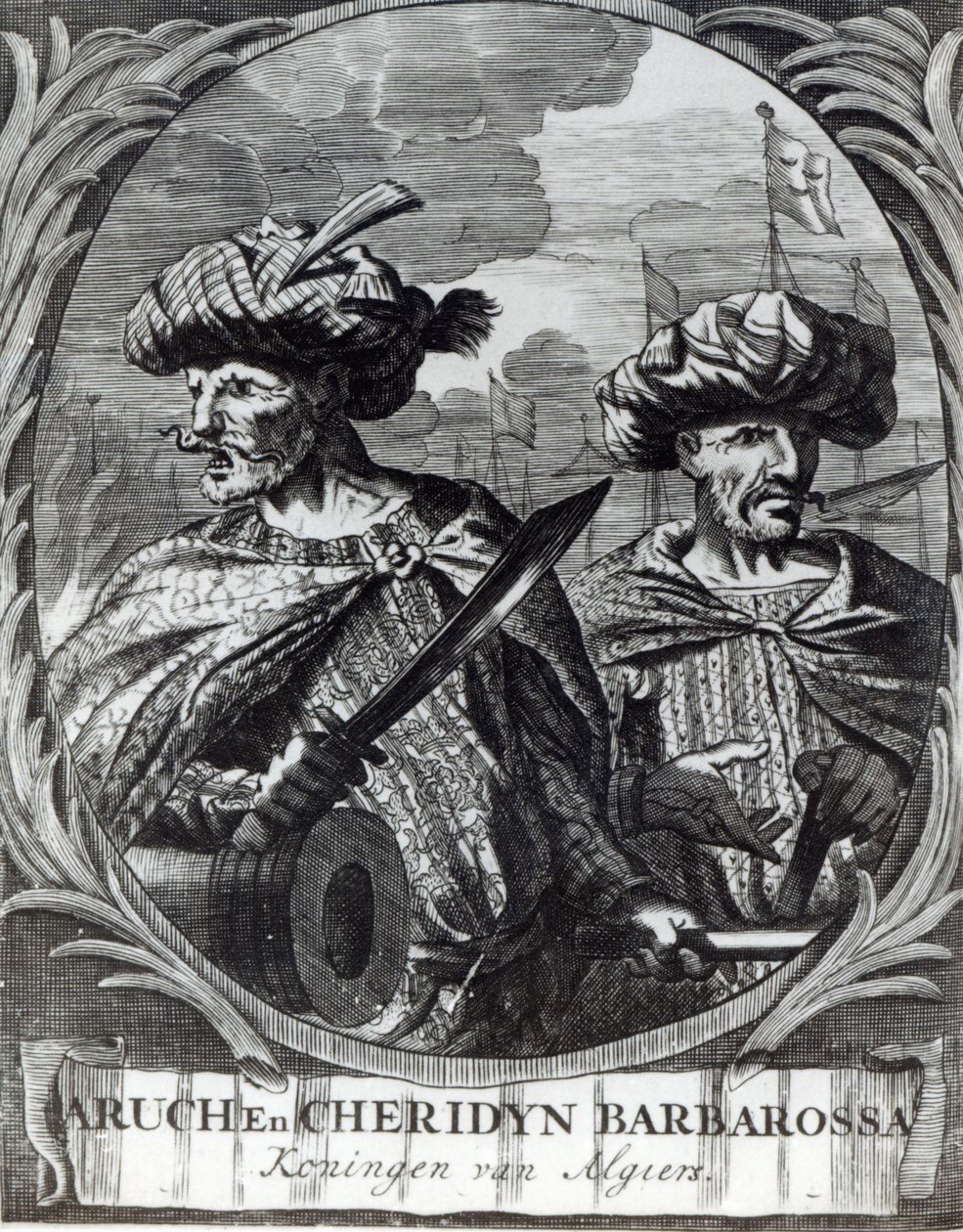 Barbarossa-brødrene av Dutch School