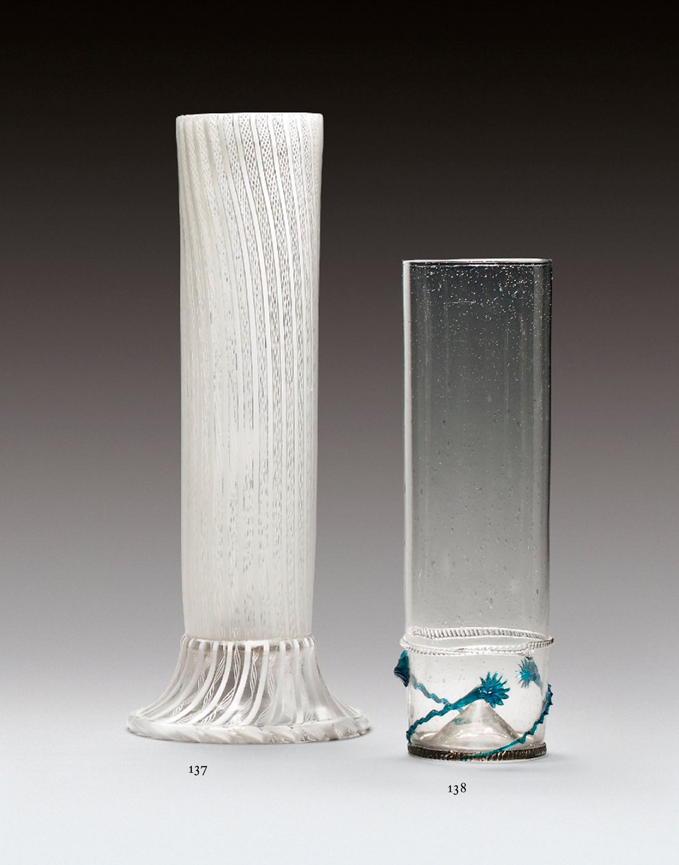 A Façon de Venise Glass Comet Beaker, sent på 1500- til 1600-tallet (glass) av Dutch School