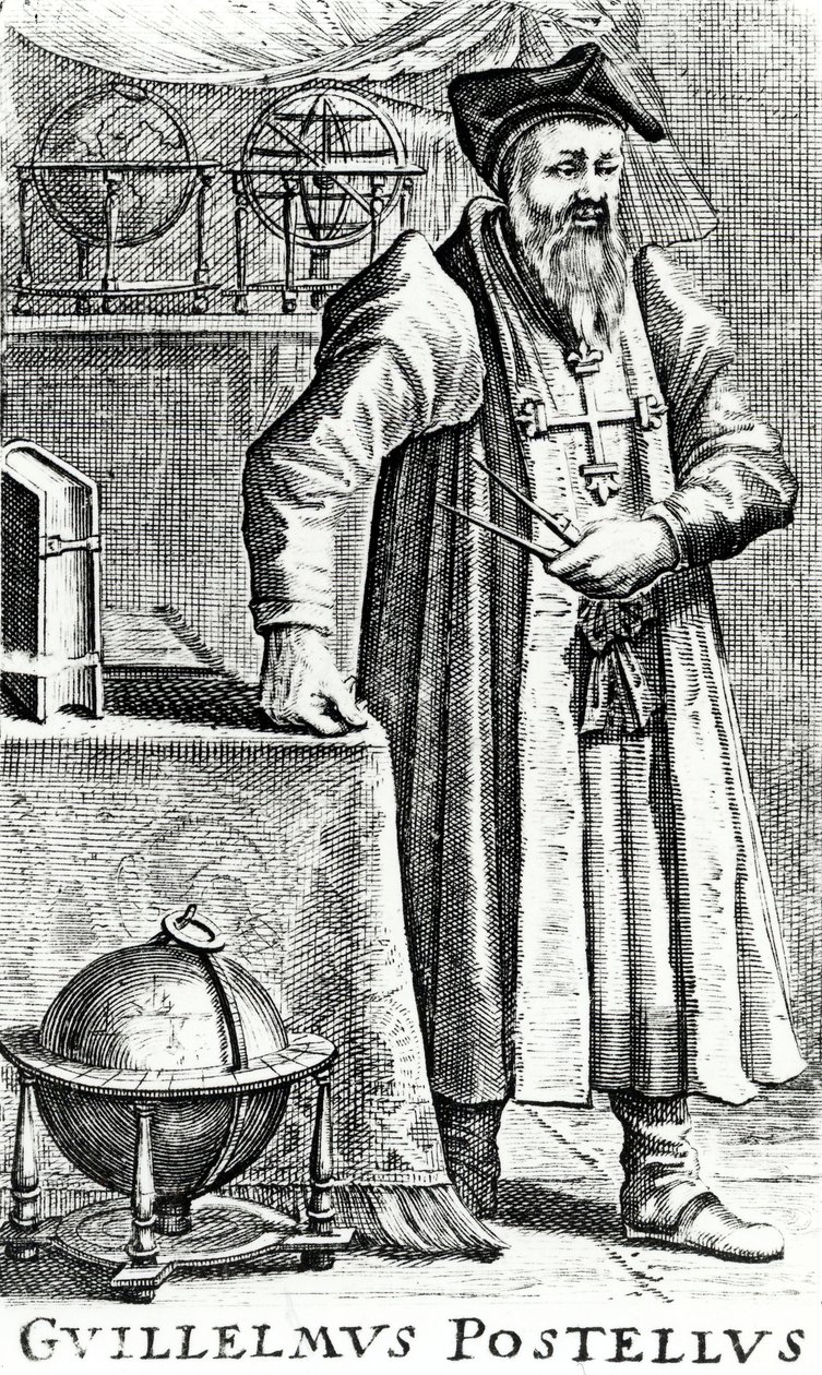 Guillaume Postellus, 1600-tallet av Dutch School