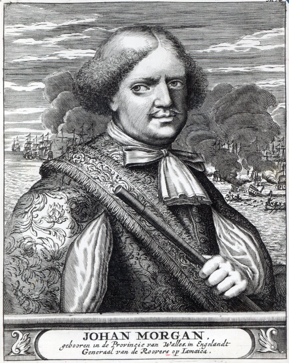 Henry Morgan, 1678 av Dutch School