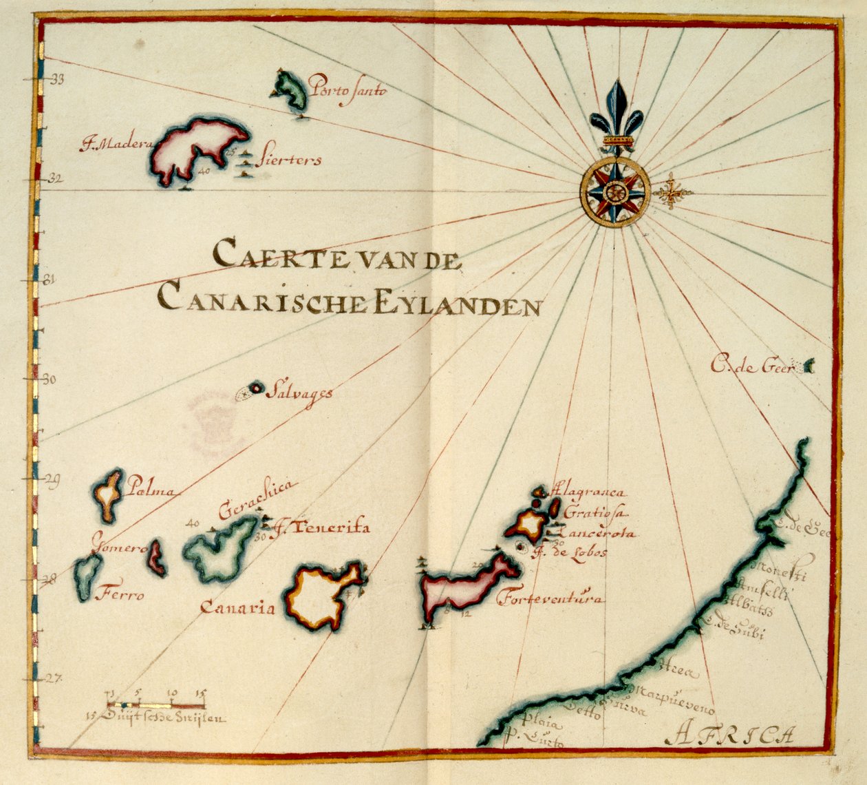 Madeira og Kanariøyene av Dutch School