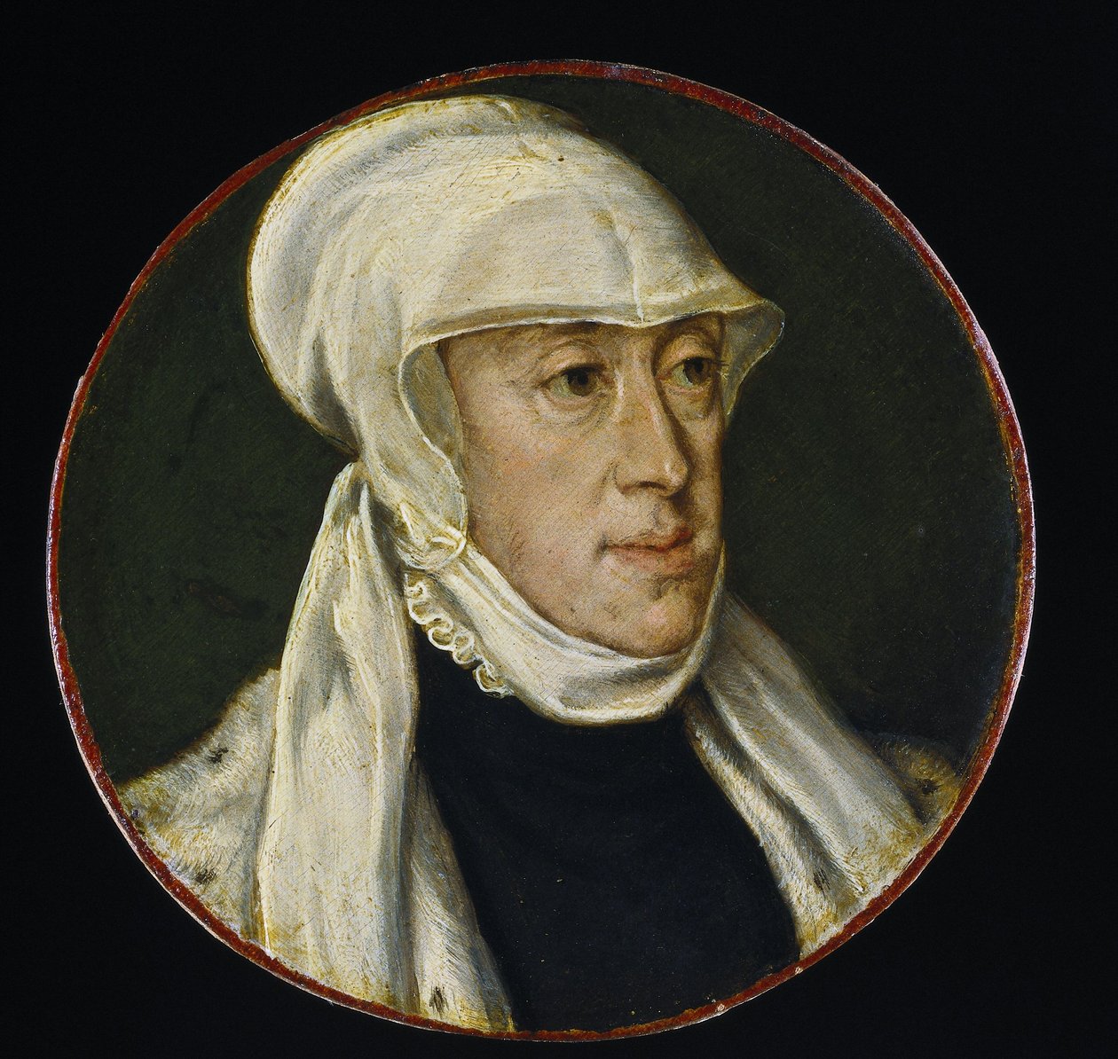 Maria av Ungarn, regent av Nederland, 1550-60 av Dutch School
