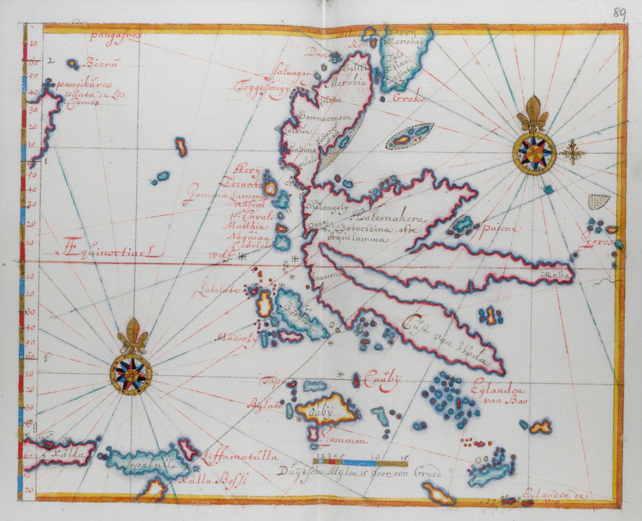 Molucca (Maluku) Islands, E. Indies, Indonesia. av Dutch School