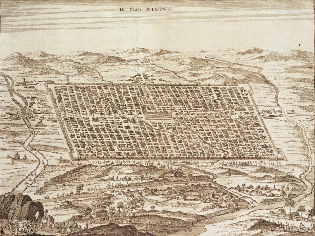 Nineveh av Dutch School