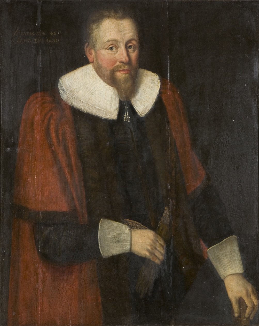 Portrett av Francis Creswicke av Dutch School