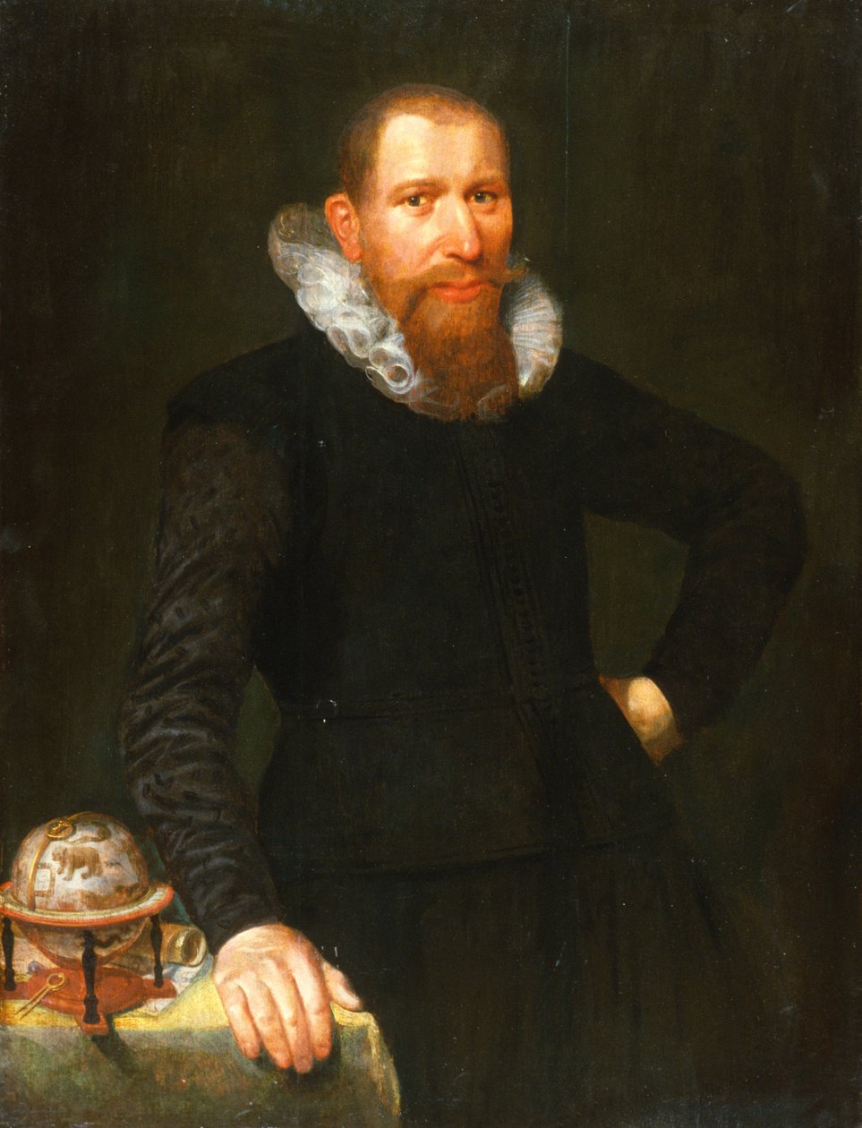 Portrett av en gentleman, tidlig på 1600-tallet av Dutch School