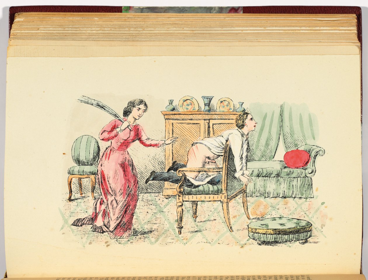 The Pearl - A Monthly Journal of Facetiae and Voluptuous Reading, juli 1879-desember 1880, andre utgave, ca. 1890 av Dutch School