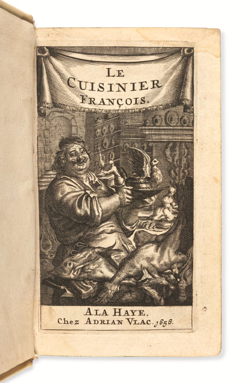 Frontispicen til Le Cuisinier françois av Dutch School