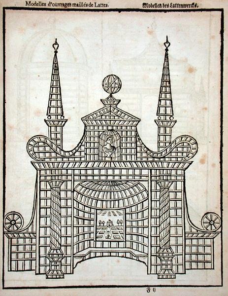 Trelliswork design, fra 