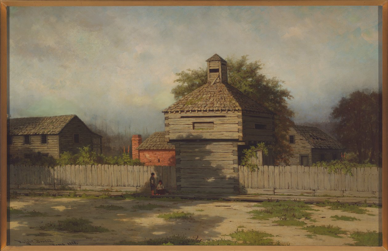 Det andre Fort Dearborn, 1888 av Dwight Benton