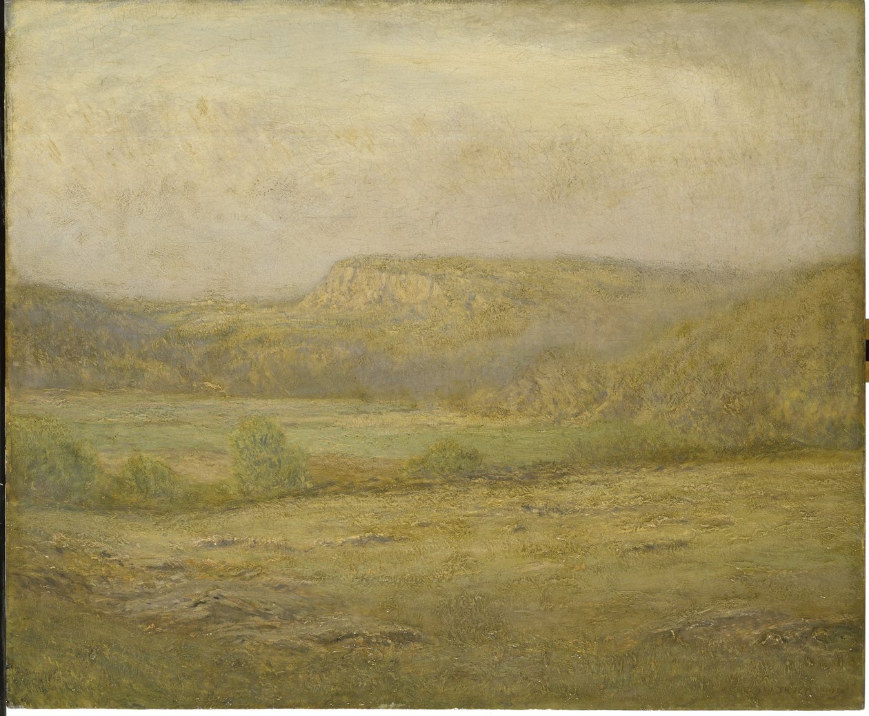 New England Hills, 1901 (olje på trepanel) av Dwight William Tryon
