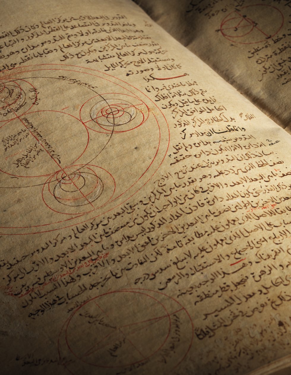 A Compendium of Treatises on Astronomy and Mathematics av Nasir Al-Din Muhammad bin Al-Hasan Al-Tusi (d.1274), Seljuk Anatolia, sannsynligvis Kaiseri (Qaysariya) av Dynasty Seljuq
