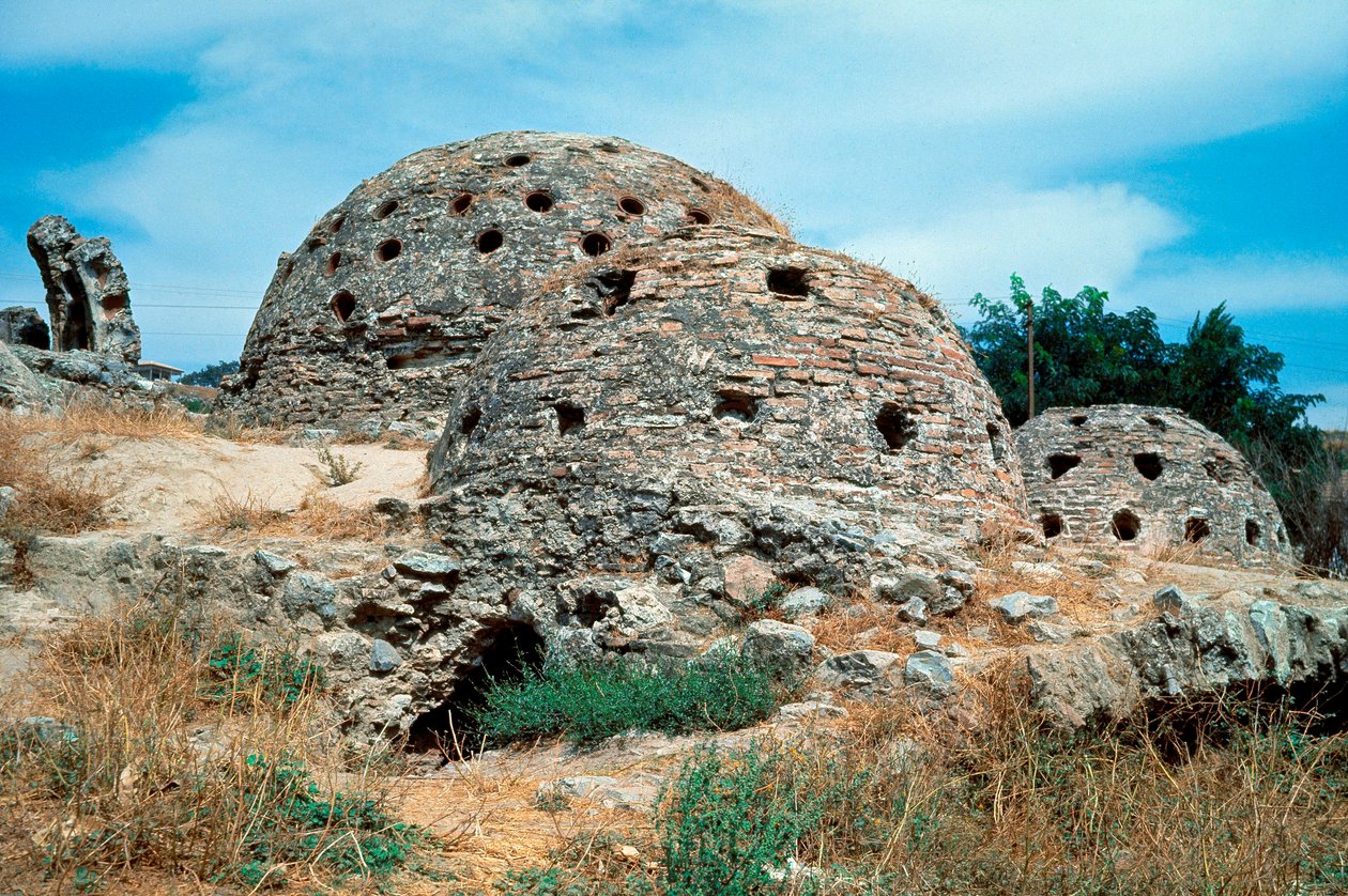 Kuppeler av bad (hammam) fra 1300-tallet av Dynasty Seljuq