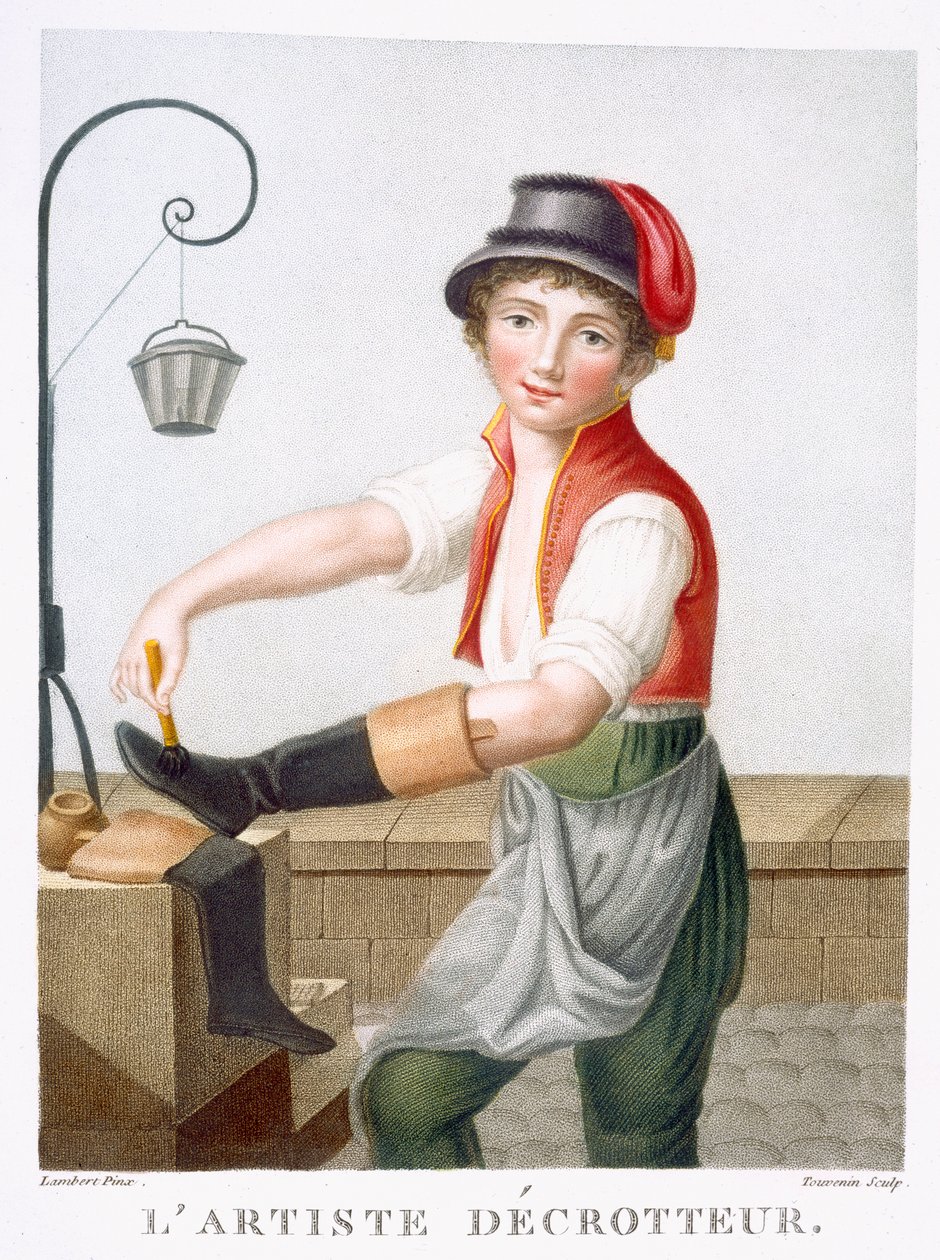 Boot Scraper, ca. 1816 av E. F. Lambert