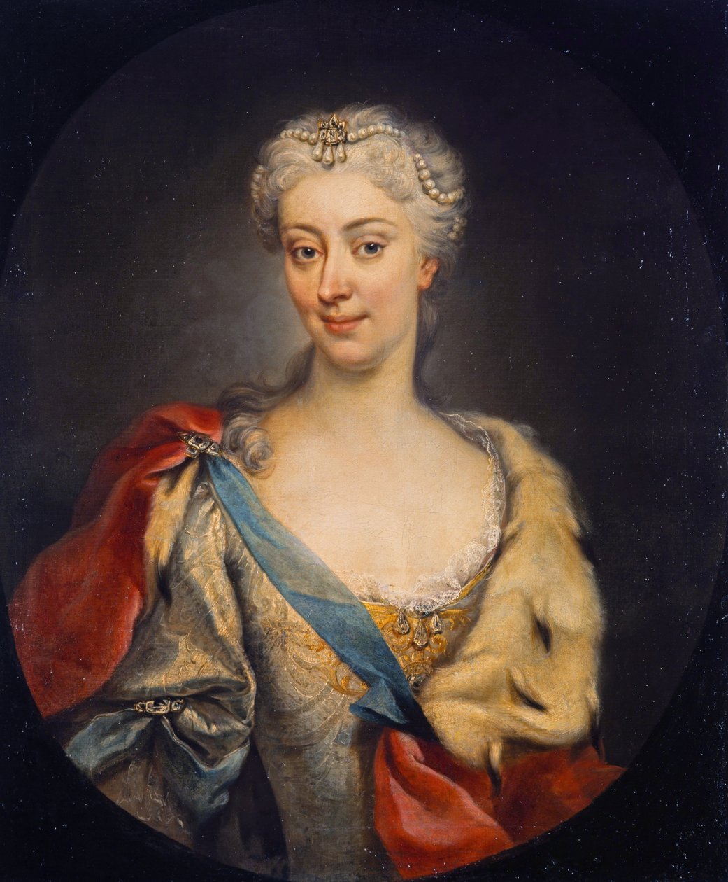 Portrett av Maria Clementyna Sobieska av E. Gill