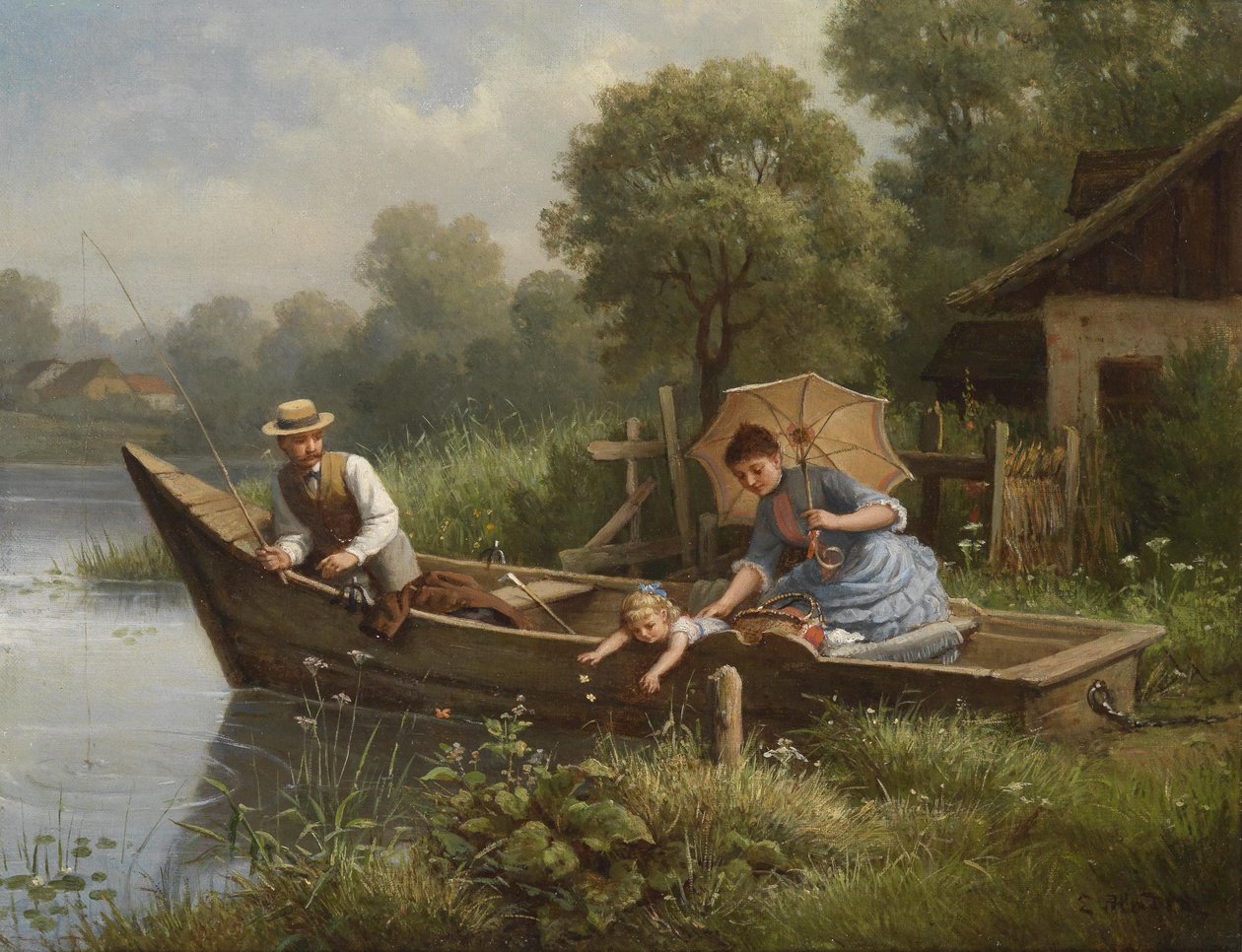 Om sommeren av E. Hader